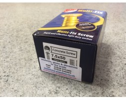 Timco 7.5x50mm Concrete Screws (box 100)