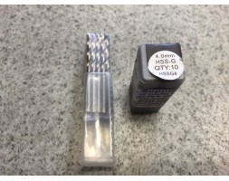 Hss twist drill bit "ground" 4mm (pack10)