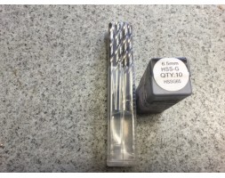 Hss twist drill bit "ground" 6.5mm (pack 10)